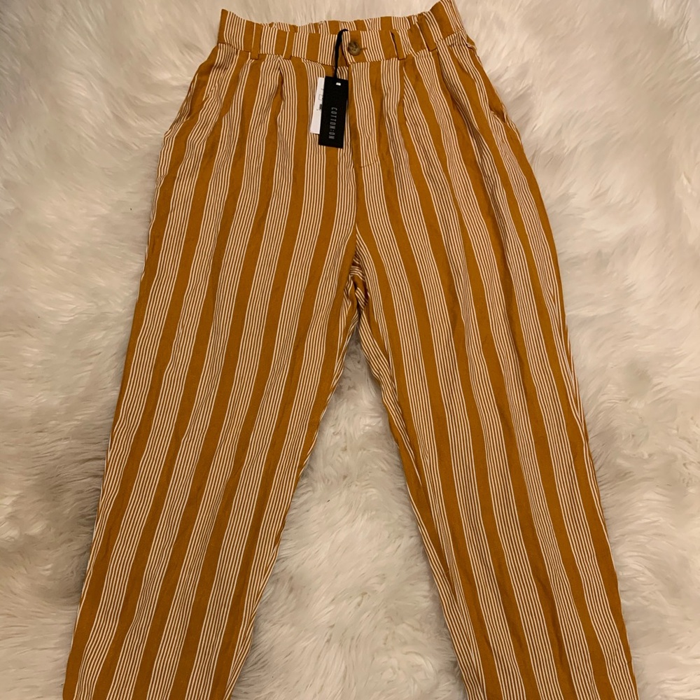 Loose high waisted pants